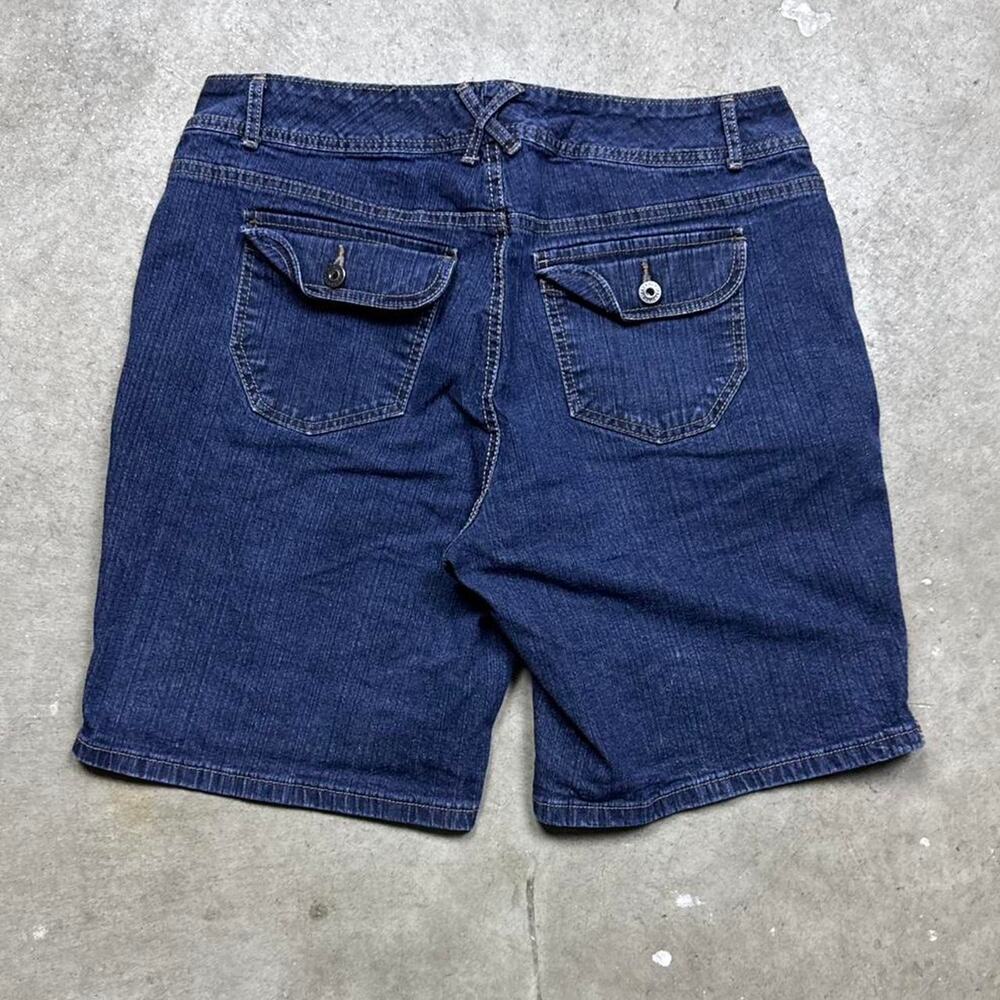 Jeanstar navy denim jorts size